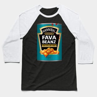 Hannibal Lecter's Fava Beanz Baseball T-Shirt